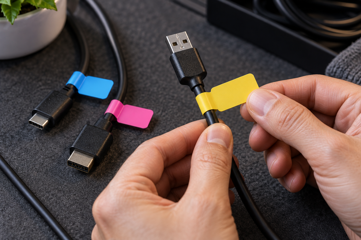 Label Cables Before Hiding Them: A Simple System That Stays Useful