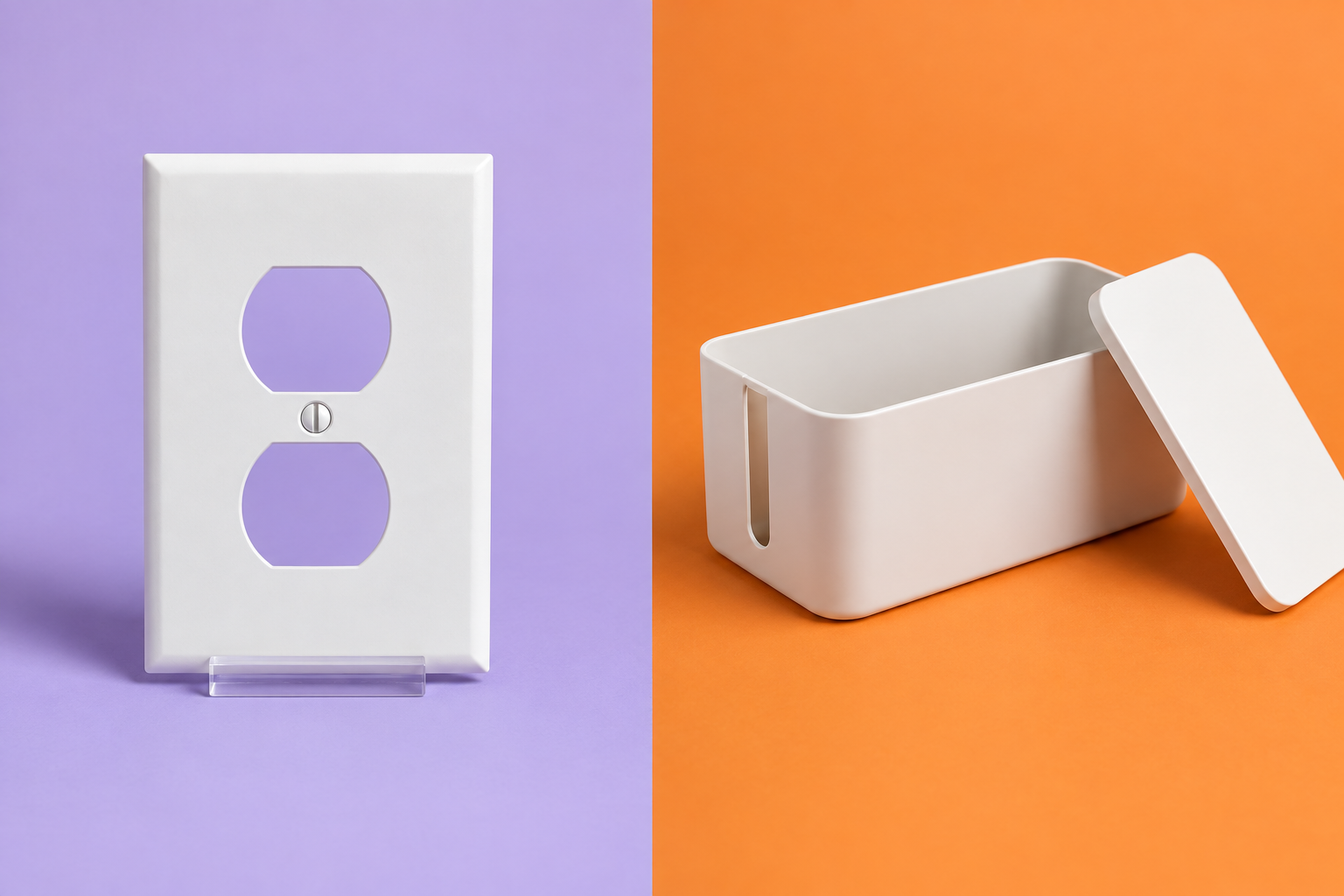 Outlet Cover or Cable Box? Match the Organizer to the Clutter